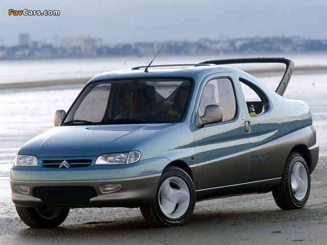 Citroën Berlingo Coupe de Plage Concept 1996 pictures (640 x 480)