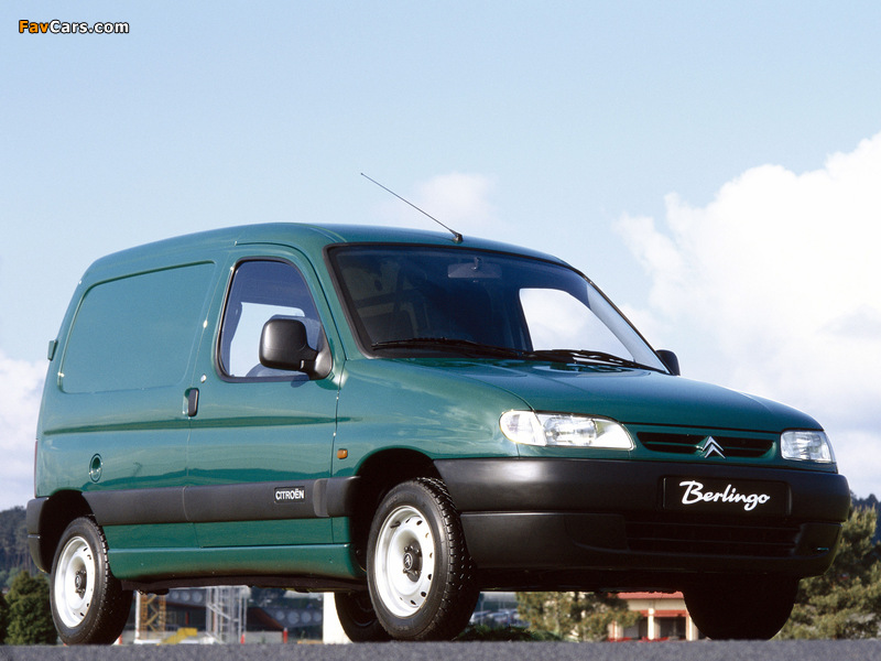Citroën Berlingo Van 1996–2002 pictures (800 x 600)