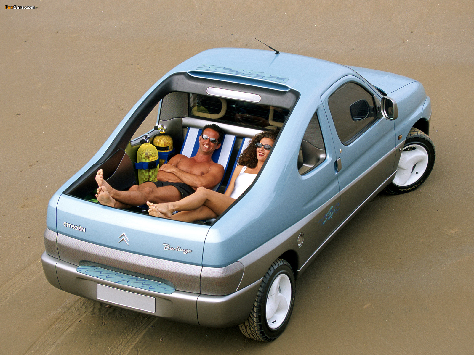Citroën Berlingo Coupe de Plage Concept 1996 pictures (1600 x 1200)