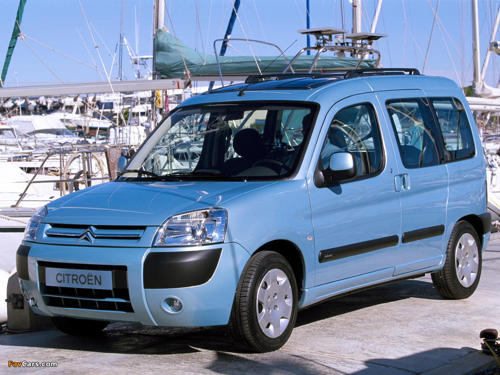 Citroën Berlingo Multispace 2002–05 images (1024 x 768)