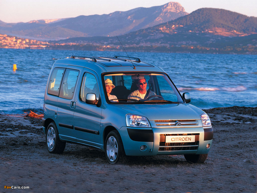 Citroën Berlingo Multispace 2002–05 pictures (1024 x 768)