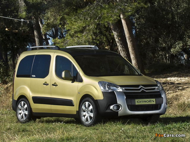 Citroën Berlingo XTR Multispace 2008–12 wallpapers (640 x 480)