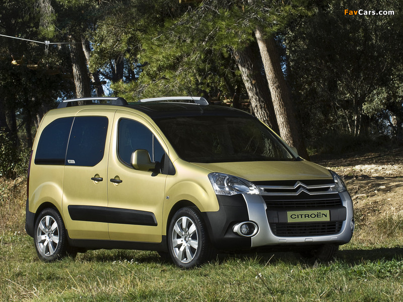 Citroën Berlingo XTR Multispace 2008–12 wallpapers (800 x 600)