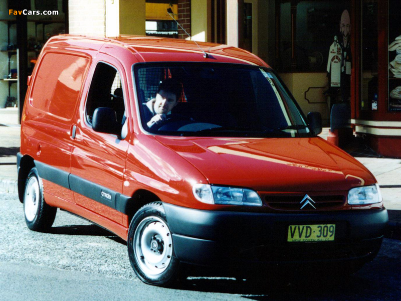 Images of Citroën Berlingo Van AU-spec 1996–2002 (800 x 600)