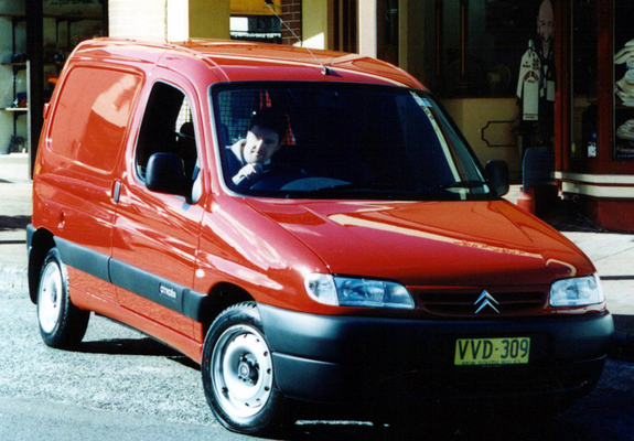 Images of Citroën Berlingo Van AU-spec 1996–2002