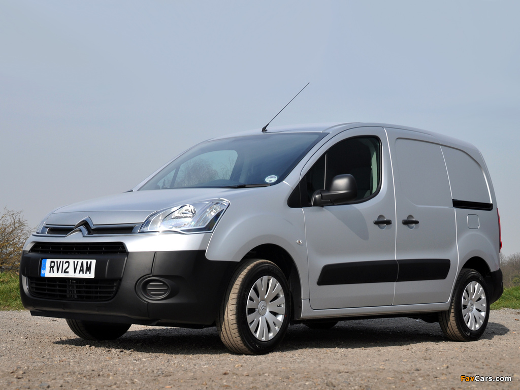 Images of Citroën Berlingo Van UK-spec 2012 (1024 x 768)