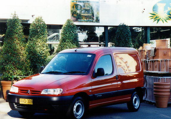Photos of Citroën Berlingo Van AU-spec 1996–2002