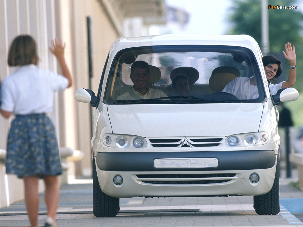 Pictures of Citroën Berlingo Berline Bulle Concept 1996 (1024 x 768)