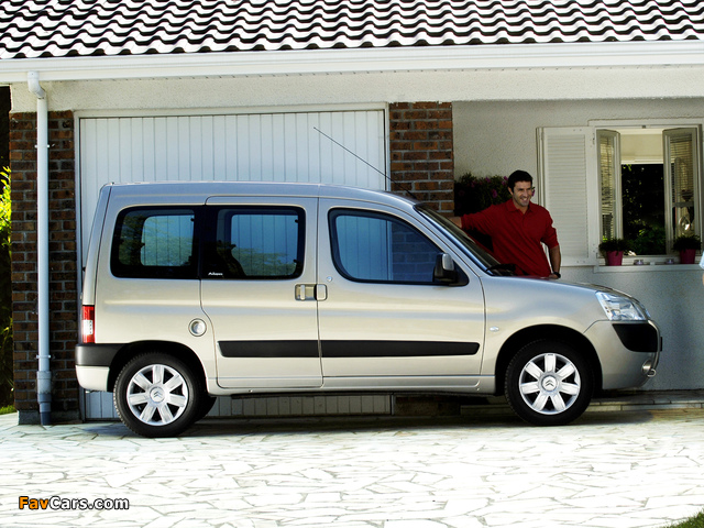 Citroën Berlingo Multispace 2005–08 wallpapers (640 x 480)