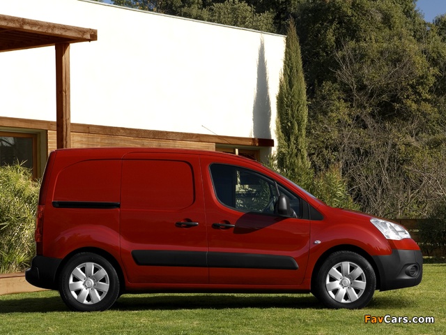 Citroën Berlingo Van 2008–12 wallpapers (640 x 480)