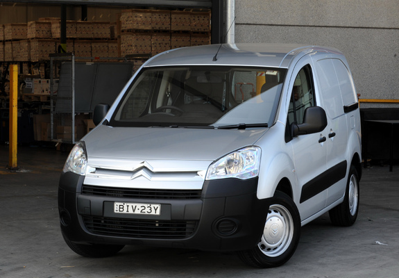 Citroën Berlingo Van AU-spec 2009–12 wallpapers