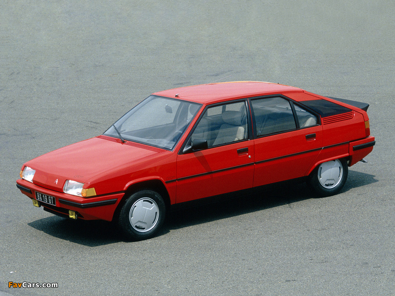 Citroën BX GT 1984–86 photos (800 x 600)