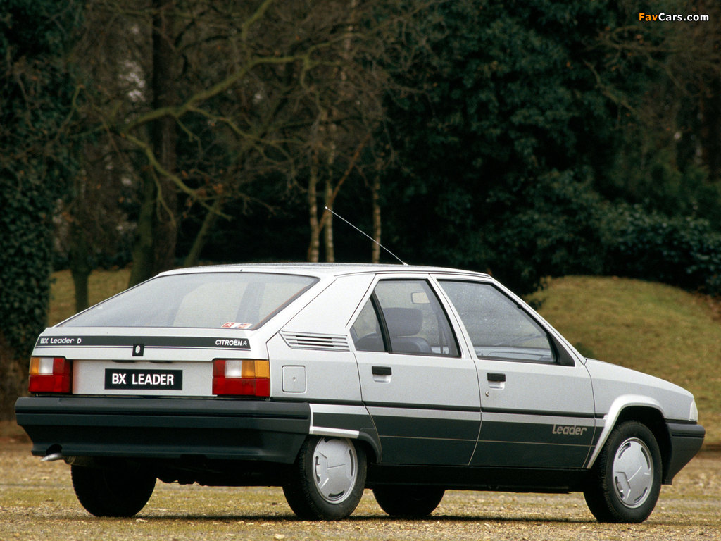 Citroën BX Leader 1986–88 images (1024 x 768)