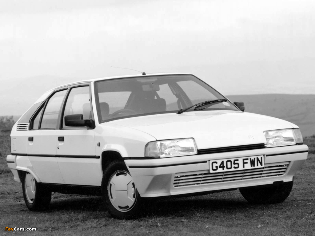 Citroën BX UK-spec 1986–93 images (1024 x 768)