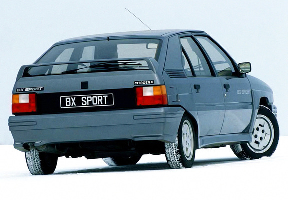 Citroën BX Sport 1986–87 images