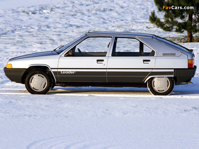 Citroën BX Leader 1986–88 photos (640 x 480)