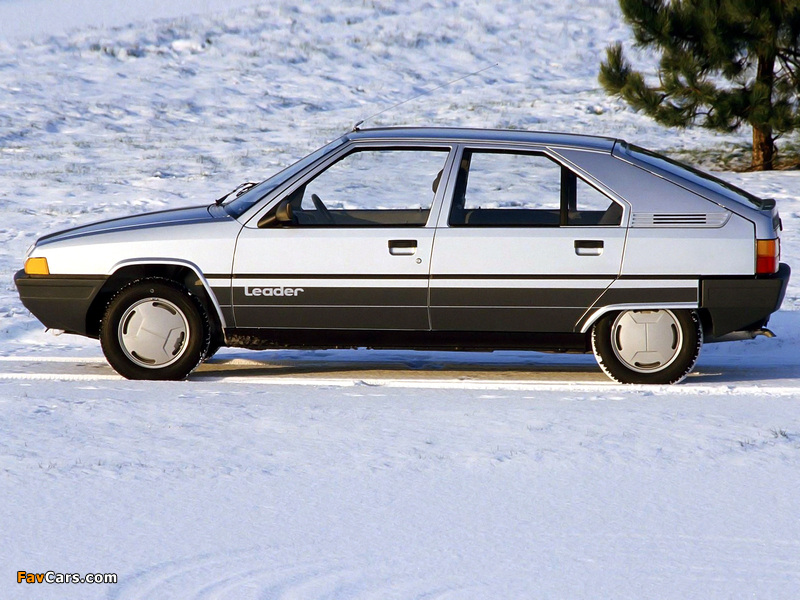 Citroën BX Leader 1986–88 photos (800 x 600)