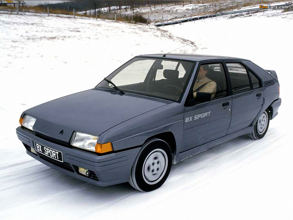 Citroën BX Sport 1986–87 photos (1024 x 768)