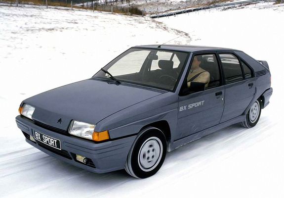 Citroën BX Sport 1986–87 photos