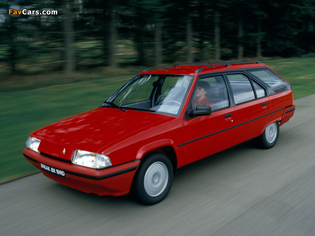 Citroën BX Break 1986–94 photos (640 x 480)