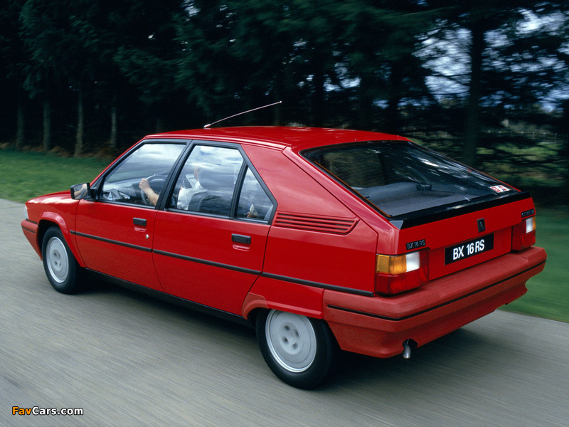 Citroën BX 1986–93 pictures (800 x 600)