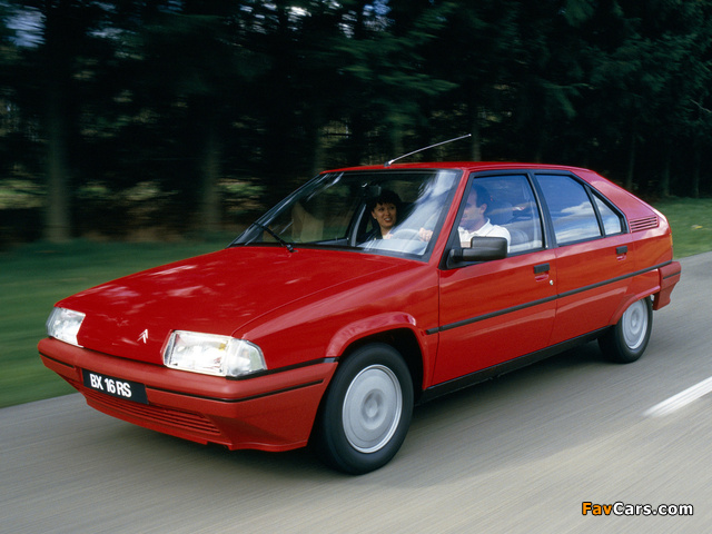 Citroën BX 1986–93 wallpapers (640 x 480)