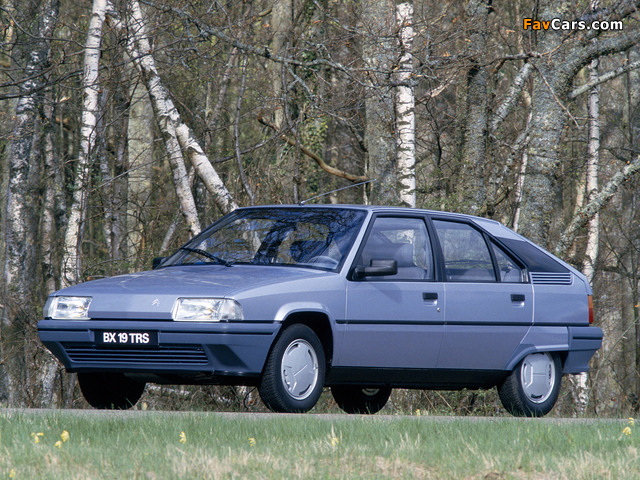 Citroën BX 19 TRS 1986–93 wallpapers (640 x 480)