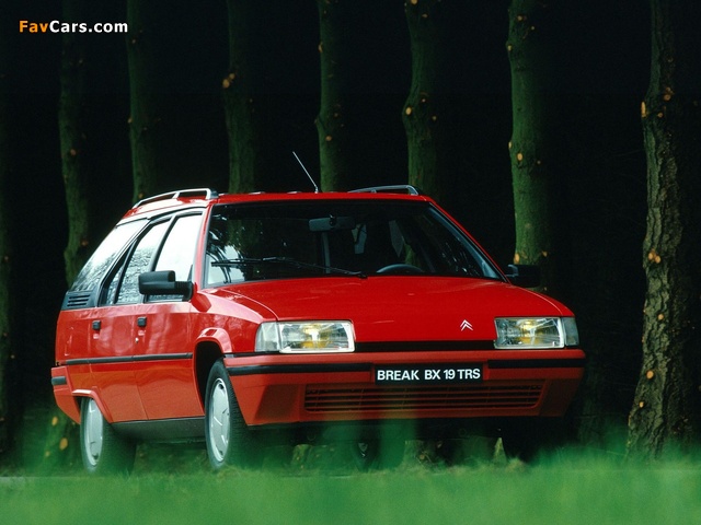 Citroën BX Break 1986–94 wallpapers (640 x 480)