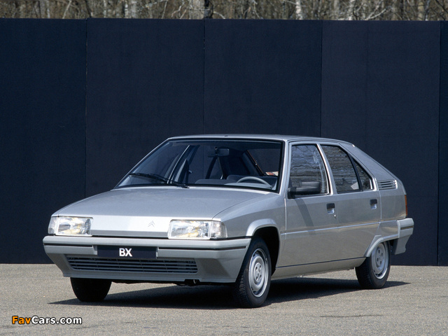 Citroën BX 1986–93 wallpapers (640 x 480)