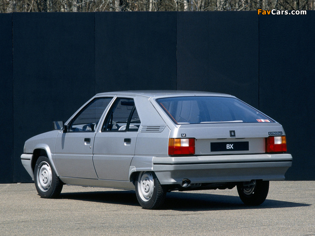 Citroën BX 1986–93 wallpapers (640 x 480)