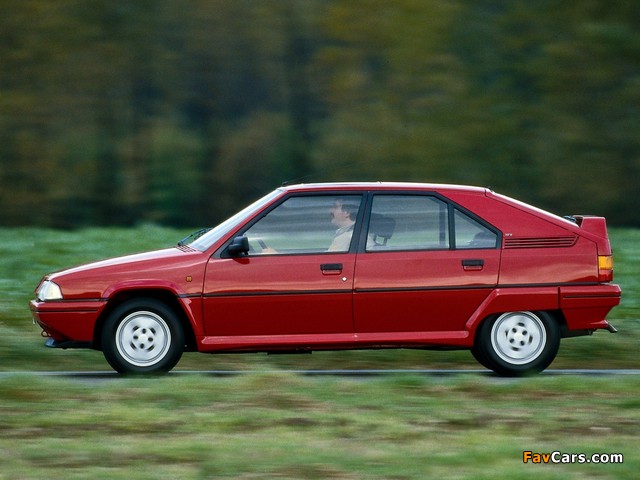 Citroën BX 19 GTi 1987–93 pictures (640 x 480)