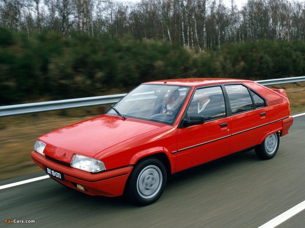 Citroën BX 19 GTi 1987–93 pictures (1024 x 768)