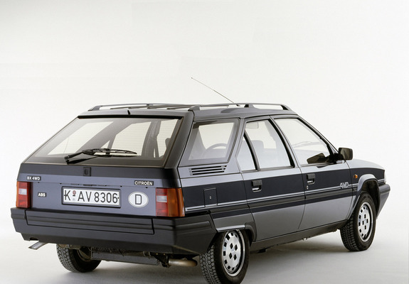 Citroën BX Break 4x4 1987–93 wallpapers