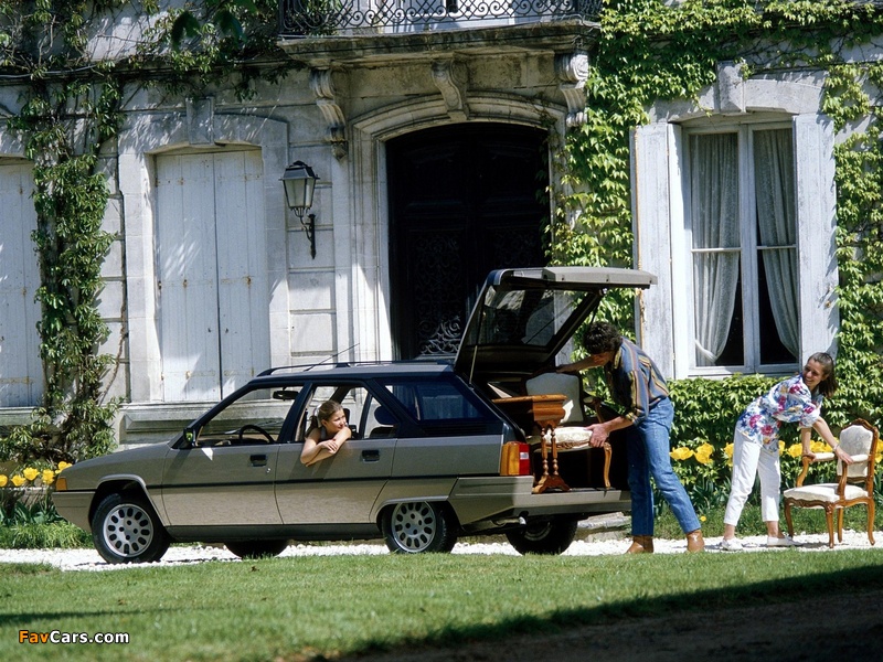 Images of Citroën BX Break 1985–86 (800 x 600)