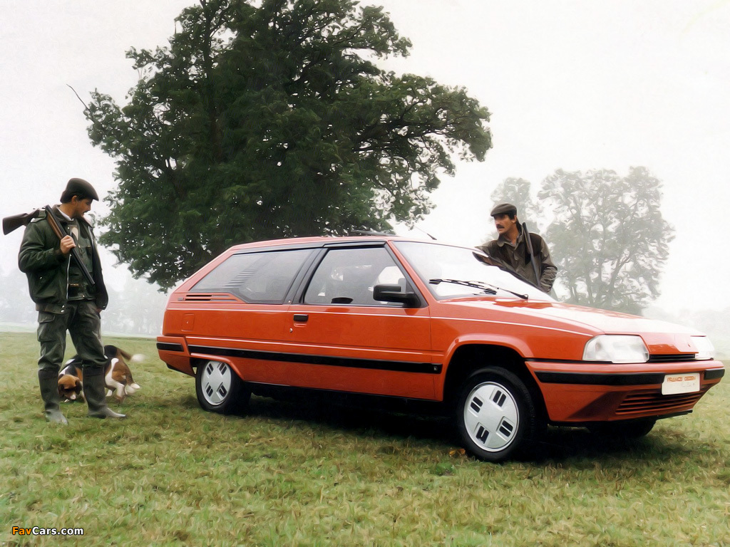 Images of Citroën BX Break De Chasse Dyana Prototype by Heuliez 1986 (1024 x 768)