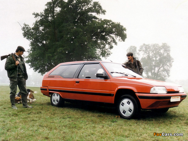 Images of Citroën BX Break De Chasse Dyana Prototype by Heuliez 1986 (640 x 480)