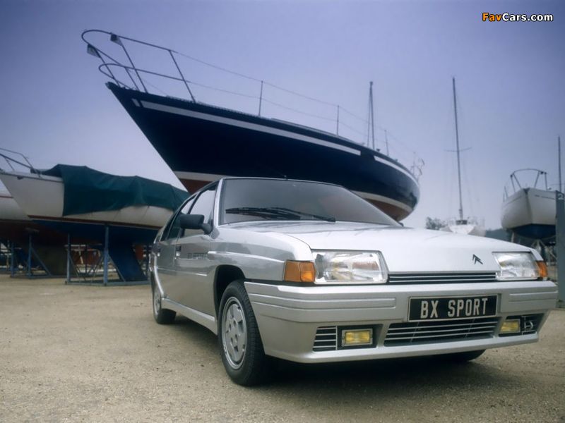 Images of Citroën BX Sport 1986–87 (800 x 600)