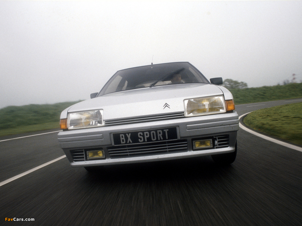 Images of Citroën BX Sport 1986–87 (1024 x 768)