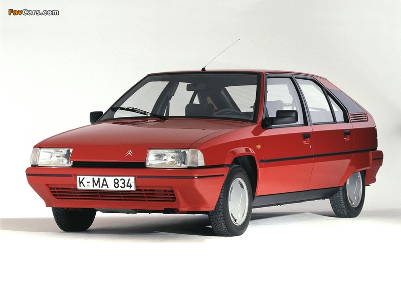 Photos of Citroën BX 19 TRS 1986–93 (800 x 600)