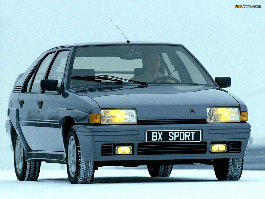 Photos of Citroën BX Sport 1986–87 (1024 x 768)