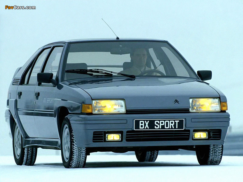 Photos of Citroën BX Sport 1986–87 (800 x 600)