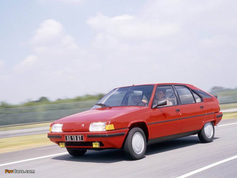 Pictures of Citroën BX GT 1984–86 (800 x 600)