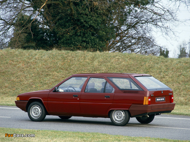 Pictures of Citroën BX Break 1985–86 (640 x 480)