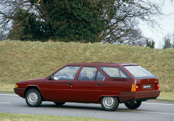 Pictures of Citroën BX Break 1985–86