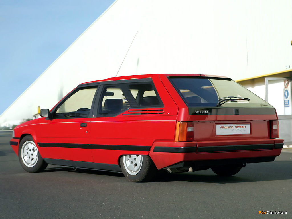 Pictures of Citroën BX Break De Chasse Dyana Prototype by Heuliez 1986 (1024 x 768)