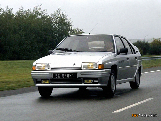 Citroën BX Sport 1986–87 wallpapers (640 x 480)
