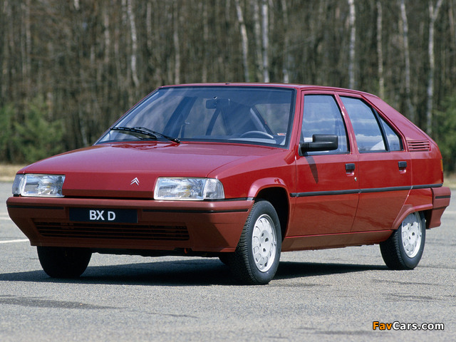 Citroën BX 1986–93 wallpapers (640 x 480)