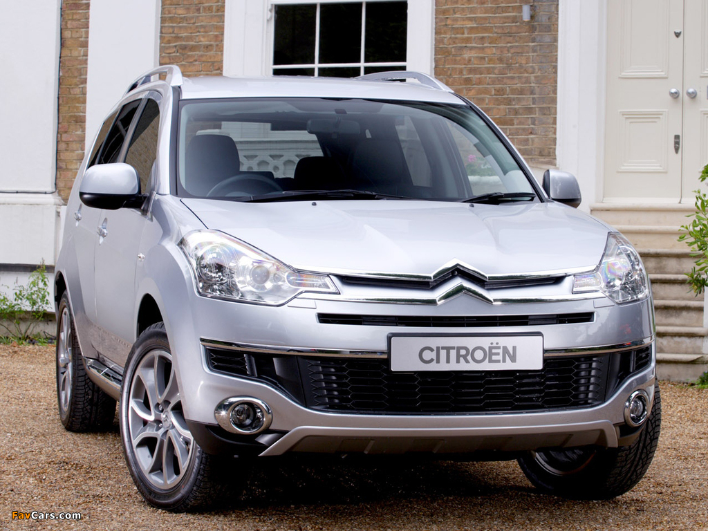 Citroën C-Crosser UK-spec 2007–12 images (1024 x 768)