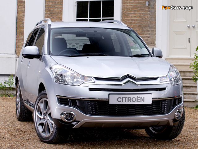 Citroën C-Crosser UK-spec 2007–12 images (640 x 480)