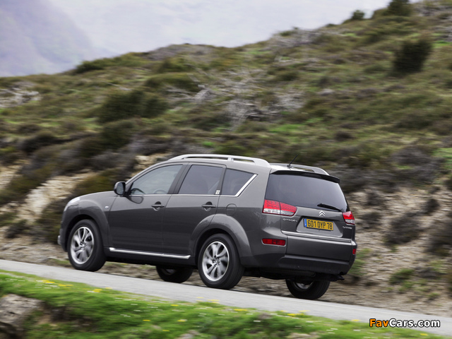 Citroën C-Crosser 2007 wallpapers (640 x 480)